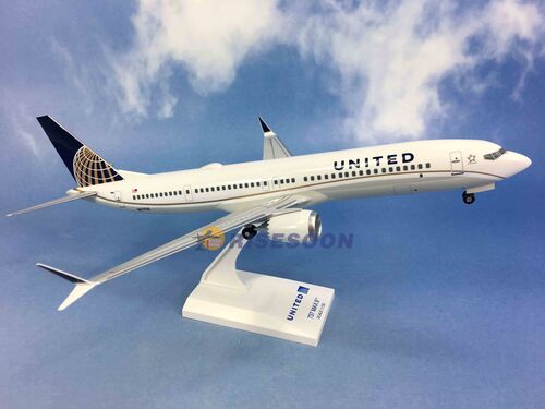 联合航空 United Airlines / B737MAX9 / 1:130產品圖