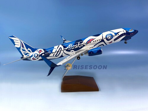 阿拉斯加航空Alaska Airlines (Salmon People) / B737-800 / 1:100  |BOEING|B737-800