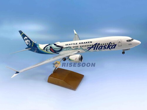 阿拉斯加航空 Alaska Airlines ( Seattle Kraken ) / B737MAX9 / 1:100  |BOEING|B737-MAX