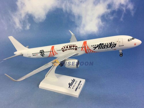 阿拉斯加航空 Alaska Airlines ( SF GIANTS巨人队 ) / A321 / 1:150產品圖