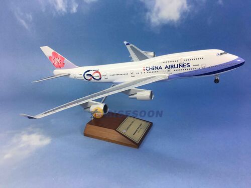 中华航空 China Airlines ( 60周年彩绘机 )  / B747-400 / 1:200產品圖