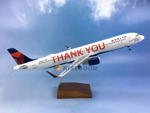 达美航空 Delta Air Lines ( THANK YOU ) / A321 / 1:100產品圖