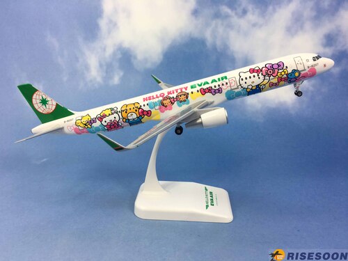 长荣航空 EVA AIR ( Hello Kitty 友谊彩绘机 ) / A321 / 1:150產品圖