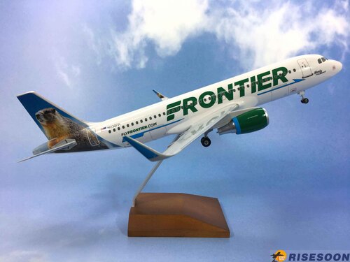 边疆航空 Frontier Airlines ( Marty Marmot土拨鼠 ) / A320 / 1:100  |AIRBUS|A320