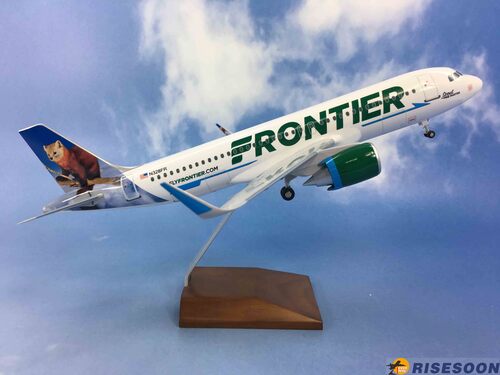 边疆航空 Frontier Airlines ( Pine Marten 果子狸 ) / A320 / 1:100產品圖