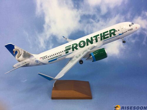 边疆航空 Frontier Airlines ( Frontier Swan 天鹅 ) / A320 / 1:100產品圖