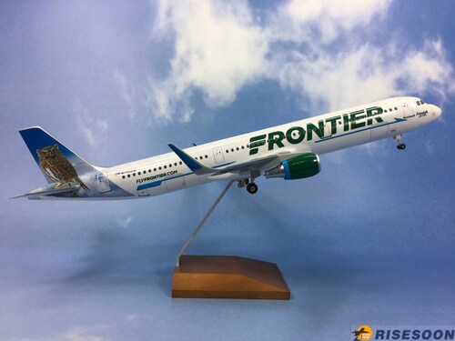 边疆航空 Frontier Airlines ( Owl 貓頭鷹 ) / A321 / 1:100  |AIRBUS|A321