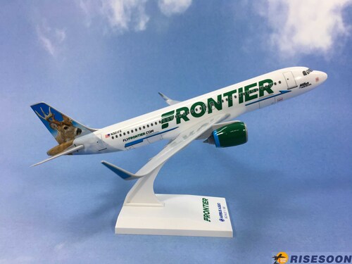 边疆航空 / Frontier Airlines ( Elaphurus davidianus麋鹿 ) / A320 / 1:150產品圖