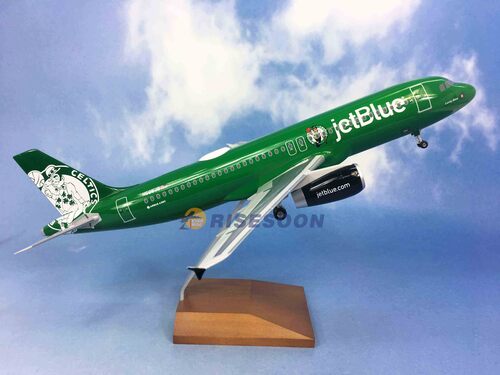 捷蓝航空 Jetblue Airways ( Boston Celtics波士顿 ) / A320 / 1:100產品圖