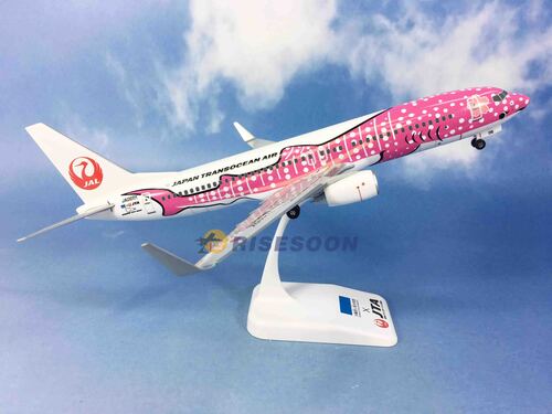 日本越洋航空 Japan Transocean Airr ( 粉色鲨鱼彩绘机 ) / B737-800 / 1:130  |BOEING|B737-800