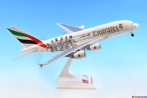 阿联酋航空 Emirates ( 马德里皇家足球彩绘 ) / A380-800 / 1:200產品圖