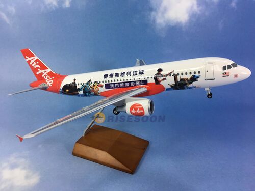 亚洲航空公司 Air Asia ( LEGEND HEROES PARK 传奇英雄 ) / A320 / 1:100產品圖