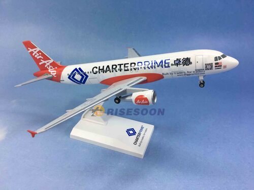 亚洲航空公司 ( CHARTER PRIME卓德 ) / A320 / 1:150產品圖
